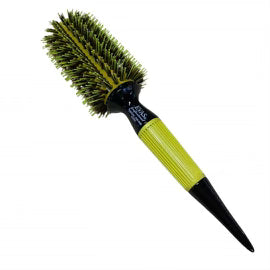 Brosse ronde céramique jaune 25,5 x 6,5 cm CMS-3005 Evas