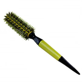 Brosse ronde céramique jaune 24,5 x 4,2 cm CMS-3002 Evas