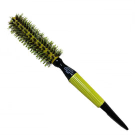 Brosse ronde céramique jaune 24,5 x 3,8 cm CMS-3001 Evas