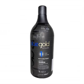 Shampooing clarifiant Blue Gold Premium Taninoplastie N°1 Salvatore 1 L